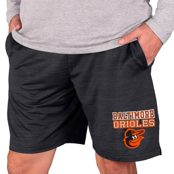 Men's Concepts Sport Charcoal Baltimore Orioles Bullseye Knit Jam Shorts