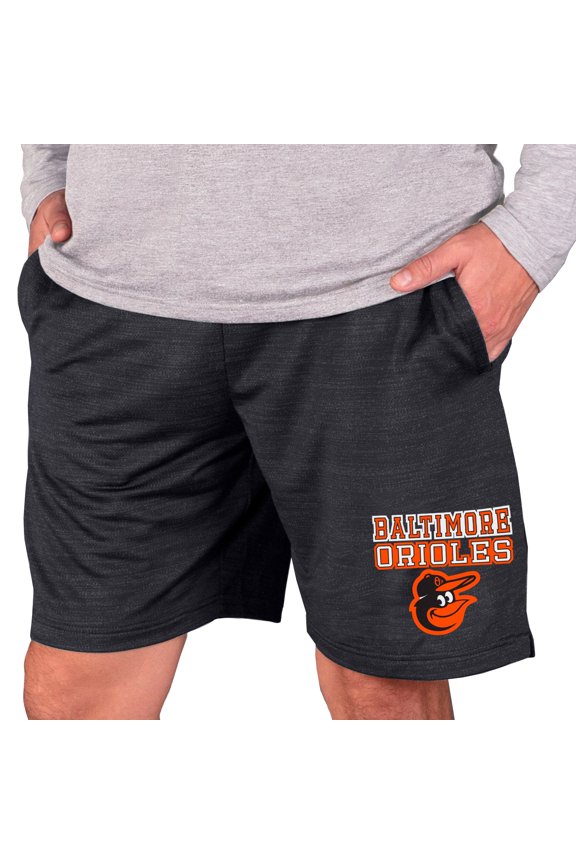 Men's Concepts Sport Charcoal Baltimore Orioles Bullseye Knit Jam Shorts