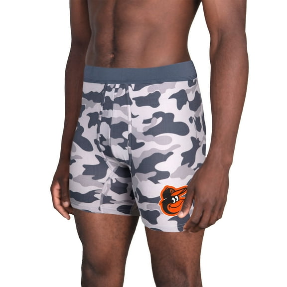 Men's Concepts Sport  Charcoal Baltimore Orioles Invincible Knit Boxer Brief