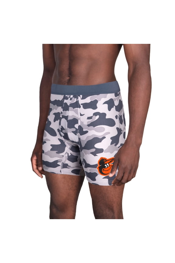 Men's Concepts Sport  Charcoal Baltimore Orioles Invincible Knit Boxer Brief