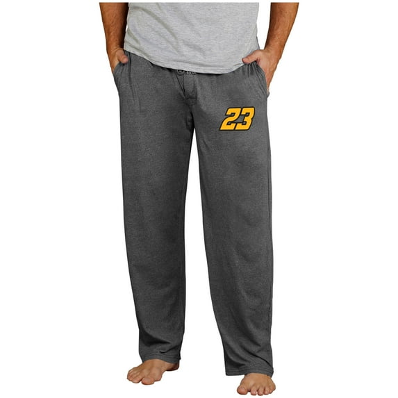 Men's Concepts Sport Charcoal Bubba Wallace Quest Knit Pants