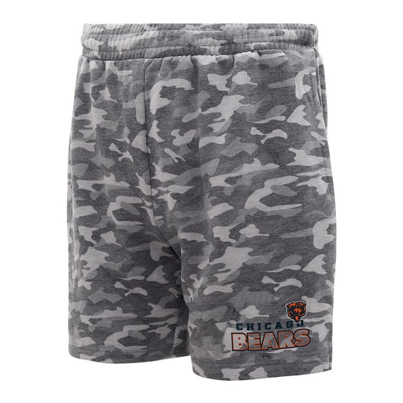 Men's Concepts Sport  Charcoal Chicago Bears Biscayne Camo Shorts