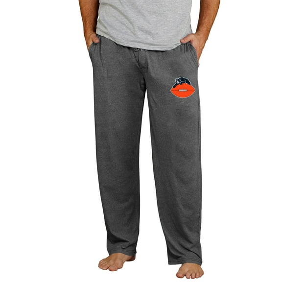 Men's Concepts Sport Charcoal Chicago Bears Retro Quest Knit Pants
