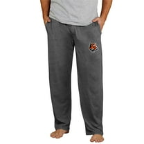 Men's Concepts Sport Charcoal Cincinnati Bengals Lightweight Quest Knit Sleep Pants