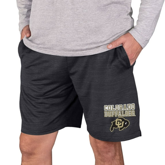 Men's Concepts Sport Charcoal Colorado Buffaloes Bullseye Knit Jam Shorts