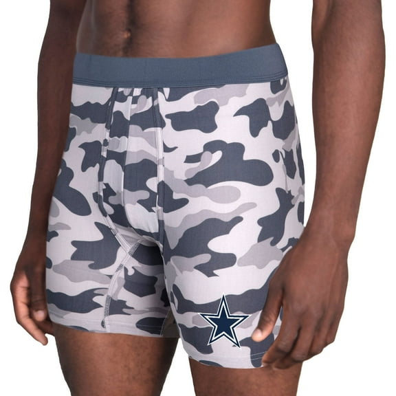 Men's Concepts Sport Charcoal Dallas Cowboys Invincible Knit Boxer Brief