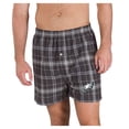 thumbnail image 1 of Men's Concepts Sport Charcoal/Gray Philadelphia Eagles Ultimate Flannel Boxers, 1 of 1