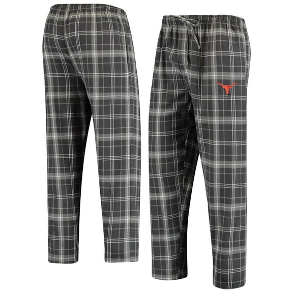 Men's Concepts Sport Charcoal/Gray Texas Longhorns Ultimate Flannel Pants