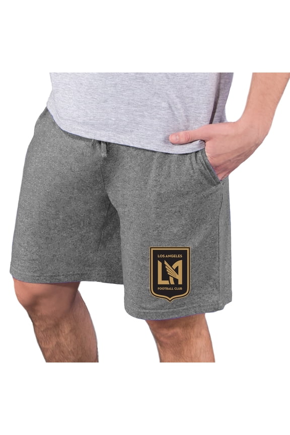 Men's Concepts Sport Charcoal LAFC Quest Knit Jam Shorts
