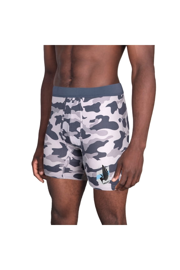 Men's Concepts Sport  Charcoal Minnesota United FC Invincible Knit Boxer Briefs