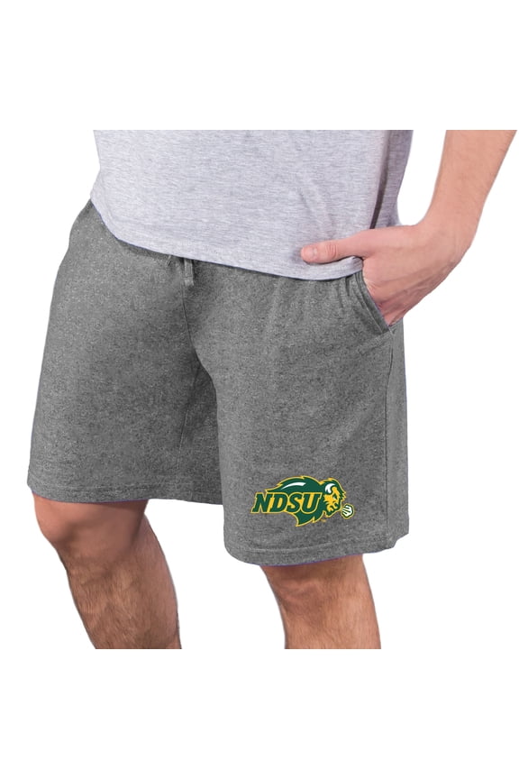 Men's Concepts Sport Charcoal NDSU Bison Quest Knit Jam Shorts