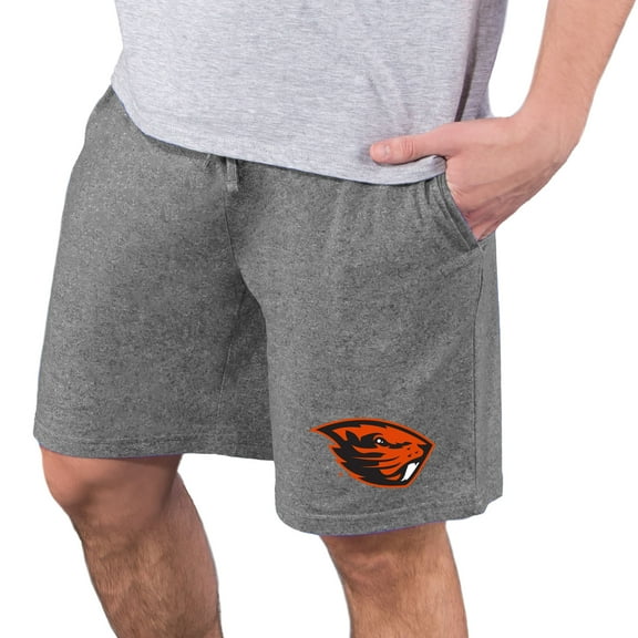 Men's Concepts Sport  Charcoal Oregon State Beavers Quest Knit Jam Shorts