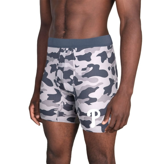 Men's Concepts Sport Charcoal Philadelphia Phillies Invincible Knit Boxer Brief