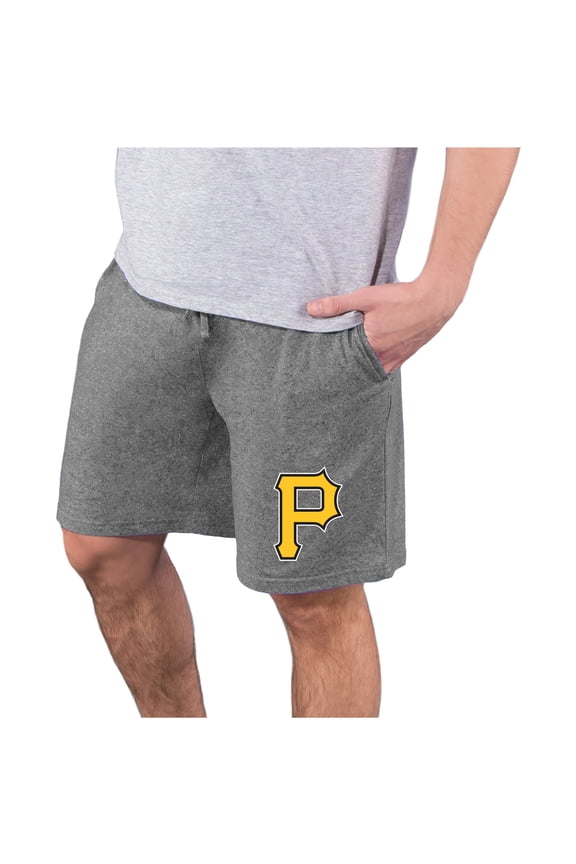 Men's Concepts Sport  Charcoal Pittsburgh Pirates Quest Knit Jam Shorts