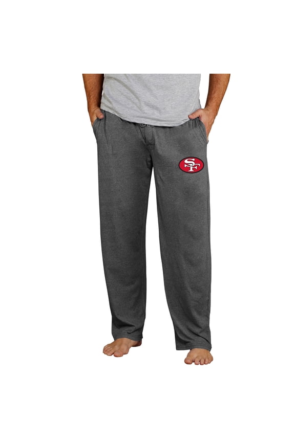Men's Concepts Sport Charcoal San Francisco 49ers Retro Quest Knit Pants