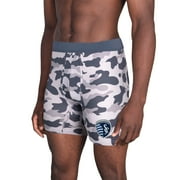 Men's Concepts Sport Charcoal Sporting Kansas City Invincible Knit Boxer Briefs