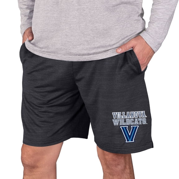 Men's Concepts Sport Charcoal Villanova Wildcats Bullseye Knit Jam Shorts
