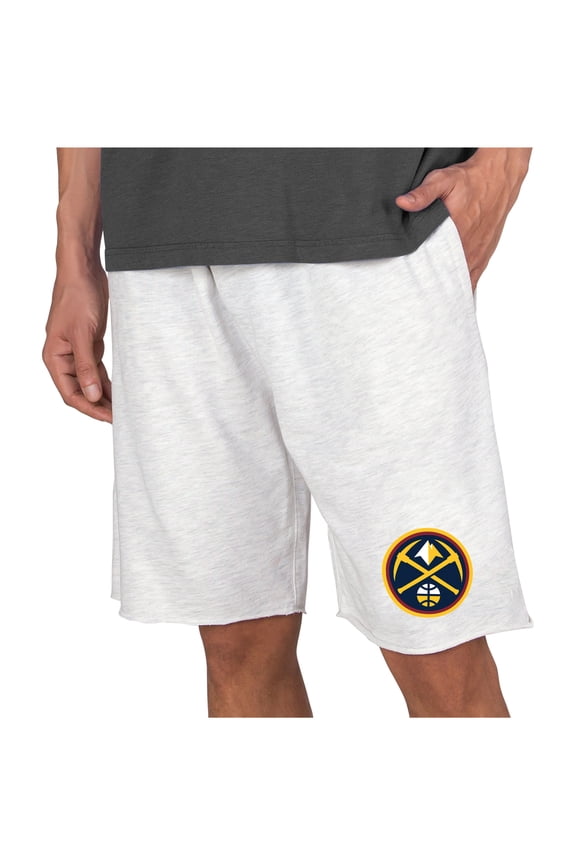 Men's Concepts Sport Cream Denver Nuggets Mainstream Terry Shorts