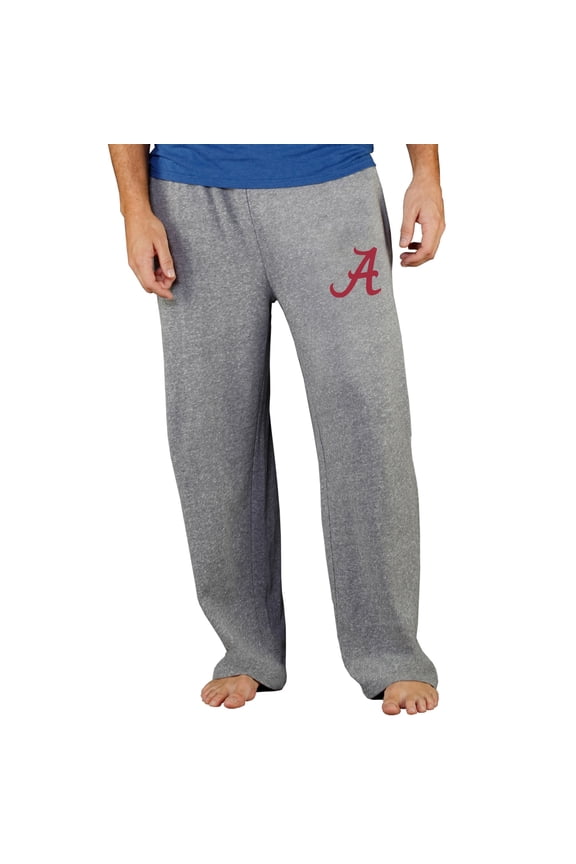 Men's Concepts Sport Gray Alabama Crimson Tide Mainstream Terry Pants