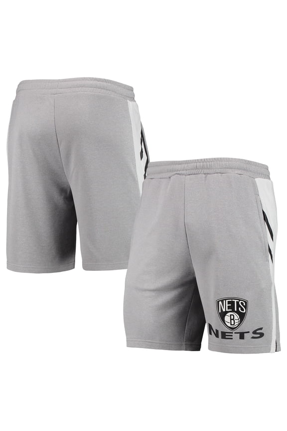 Men's Concepts Sport Gray Brooklyn Nets Stature Shorts