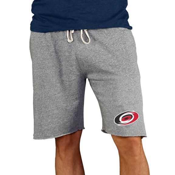 Men's Concepts Sport Gray Carolina Hurricanes Mainstream Terry Shorts