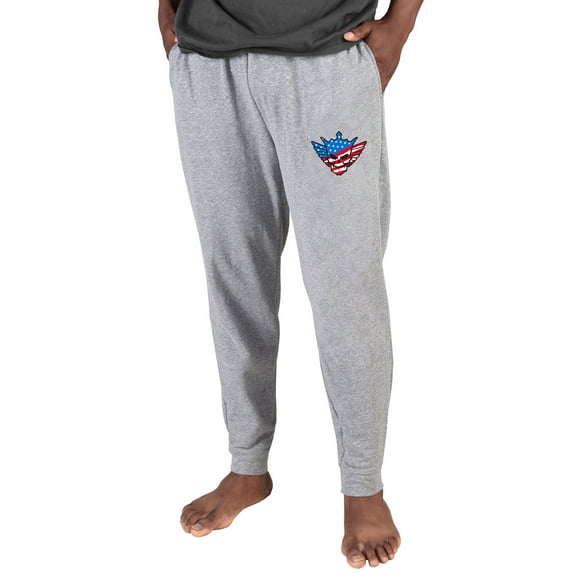 Men's Concepts Sport  Gray Cody Rhodes Mainstream Cuffed Terry Pants