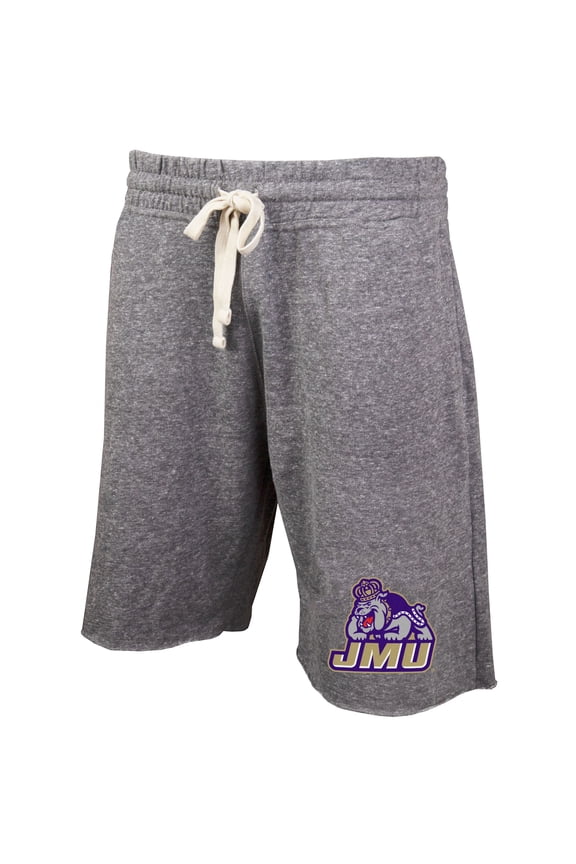 Men's Concepts Sport Gray James Madison Dukes Mainstream Terry Shorts
