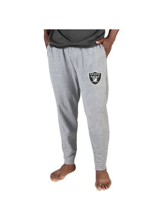 Concepts Sport Men's Black Las Vegas Raiders Ultimate Plaid Flannel Pajama  Pants