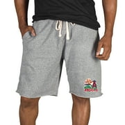 Mens Concepts Sport Gray Los Angeles Angels Mainstream Tri-Blend Shorts