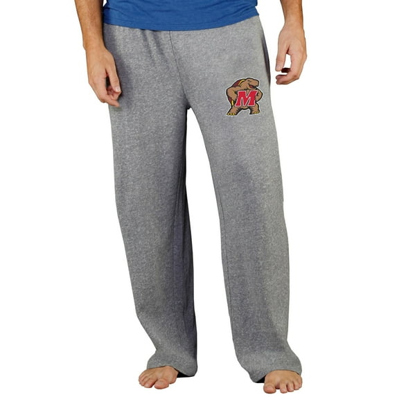Men's Concepts Sport Gray Maryland Terrapins Mainstream Terry Pants