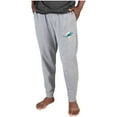 thumbnail image 1 of Men's Concepts Sport Gray Miami Dolphins Lightweight Jogger Sleep Pants, 1 of 1