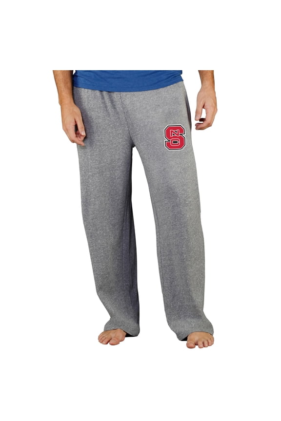 Men's Concepts Sport Gray NC State Wolfpack Mainstream Terry Pants