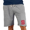 thumbnail image 1 of Men's Concepts Sport Gray NC State Wolfpack Mainstream Terry Shorts, 1 of 1
