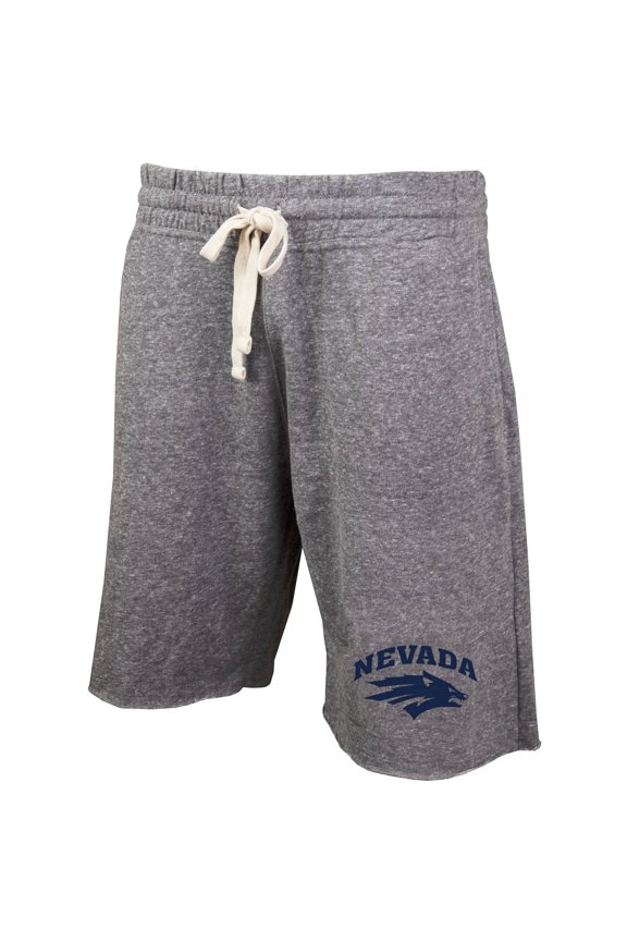 Men's Concepts Sport Gray Nevada Wolf Pack Mainstream Terry Shorts