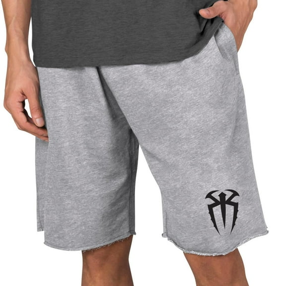 Men's Concepts Sport  Gray Roman Reigns Mainstream Terry Tri-Blend Shorts