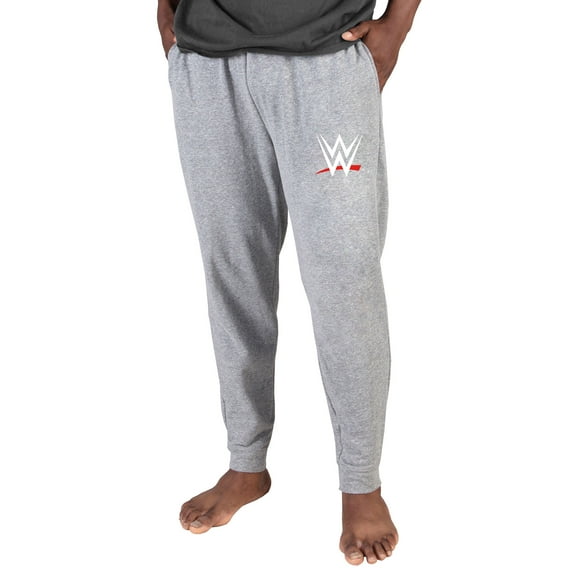Men's Concepts Sport Gray WWE Mainstream Cuffed Terry Pants