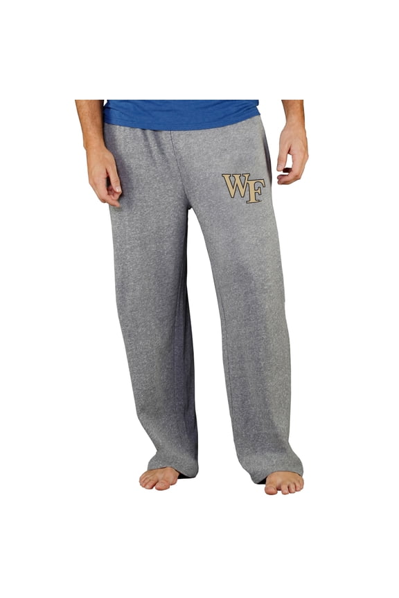 Men's Concepts Sport Gray Wake Forest Demon Deacons Mainstream Terry Pants