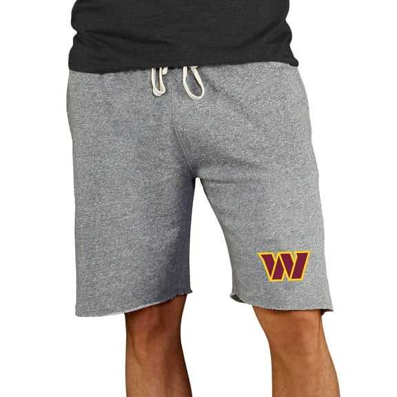 Men's Concepts Sport Gray Washington Commanders Mainstream Terry Shorts