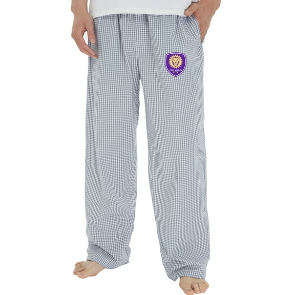 Men's Concepts Sport Gray/White Orlando City SC Tradition Woven Pants