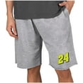 thumbnail image 1 of Men's Concepts Sport  Gray William Byron Mainstream Terry Shorts, 1 of 1