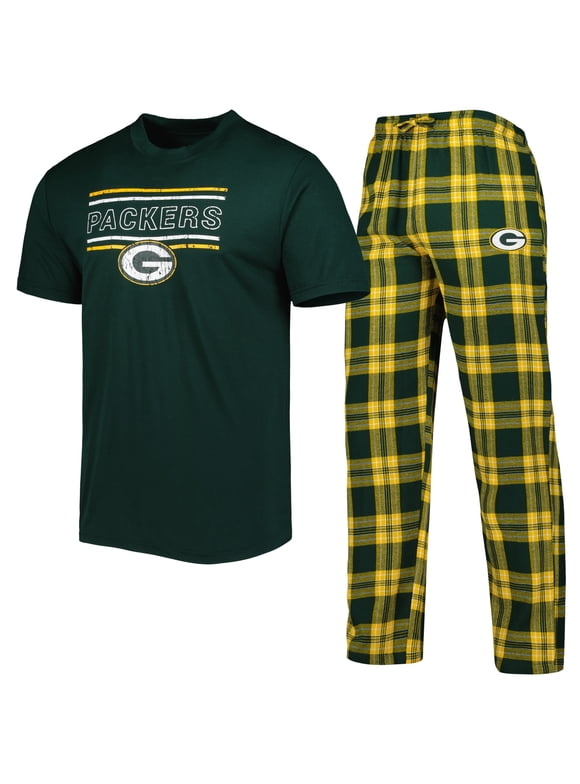 Green Bay Packers Pajamas, Sweatpants & Loungewear in Green Bay Packers