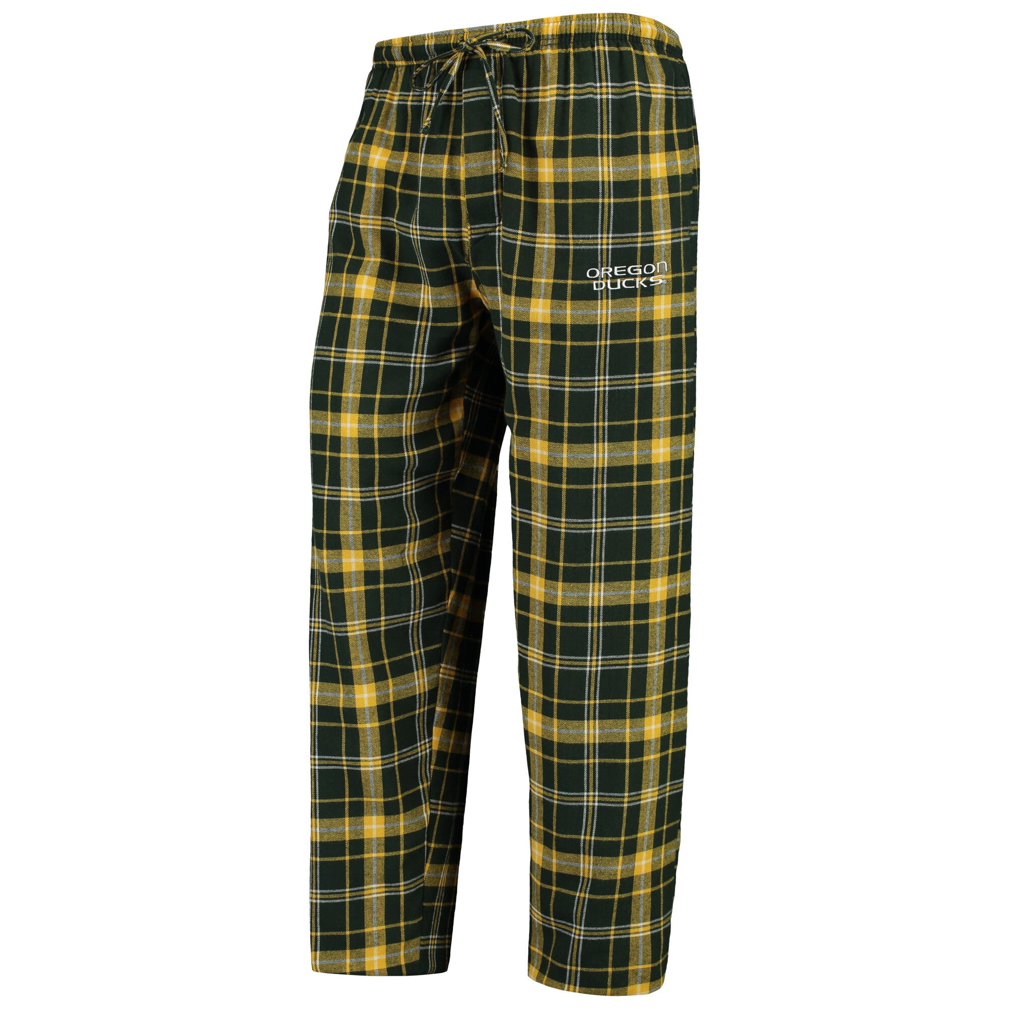 Men's Concepts Sport Green/Gold Oregon Ducks Ultimate Flannel Pants