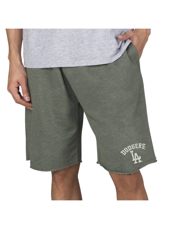 Men's Concepts Sport Green Los Angeles Dodgers Mainstream Tri-Blend Shorts