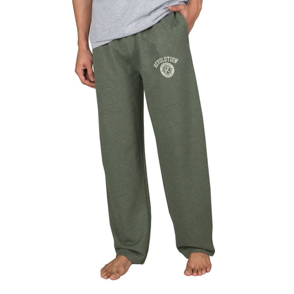 Men's Concepts Sport Green New England Revolution Mainstream Tri-Blend Terry Pants