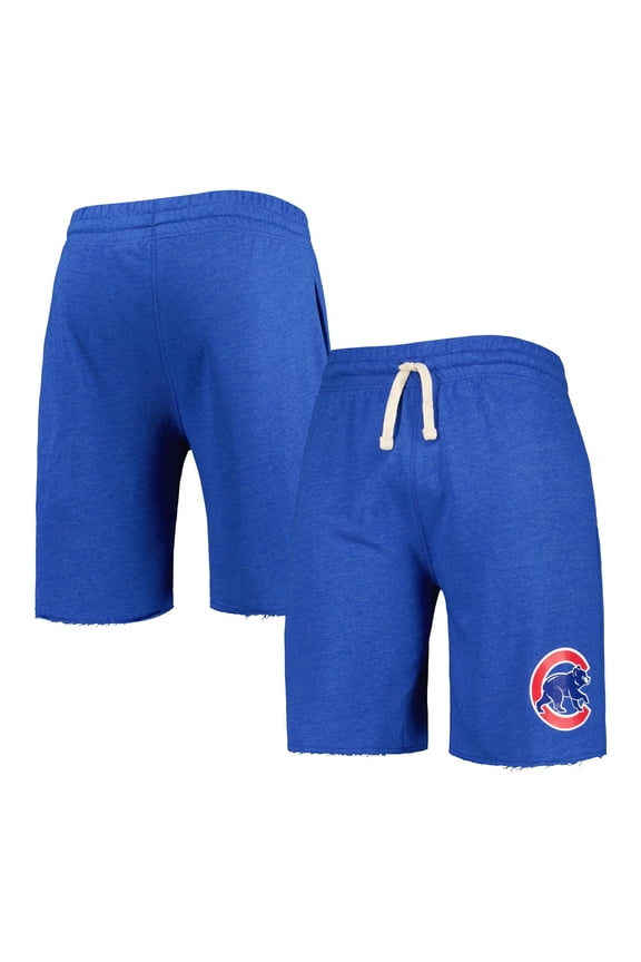 Men's Concepts Sport Heather Royal Chicago Cubs Mainstream Terry Shorts