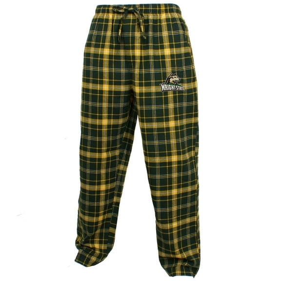 Men's Concepts Sport Hunter Green/Gold Wright State Raiders Ultimate Flannel Pants
