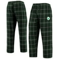 thumbnail image 1 of Men's Concepts Sport Kelly Green/Black Boston Celtics Ultimate Plaid Flannel Pants, 1 of 4