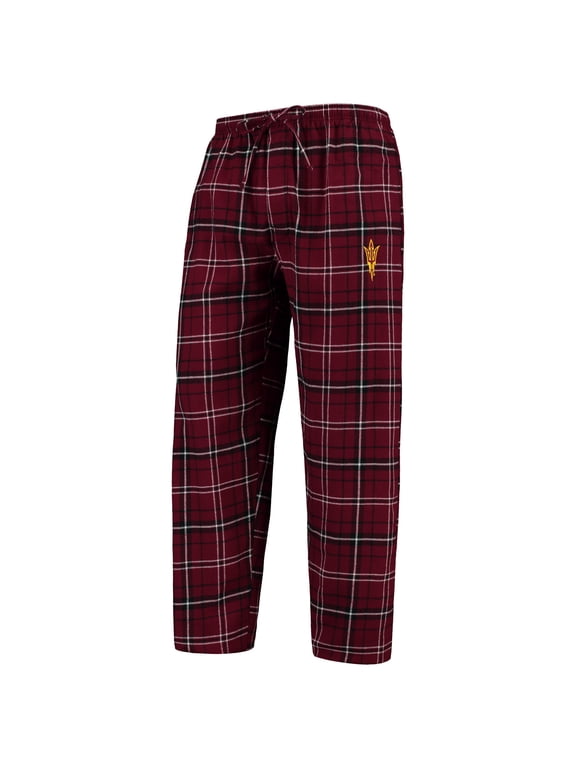 Men's Concepts Sport Maroon/Black Arizona State Sun Devils Ultimate Flannel Pants