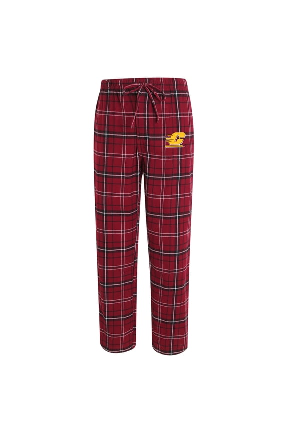 Men's Concepts Sport Maroon/Black Cent. Michigan Chippewas Ultimate Flannel Pants
