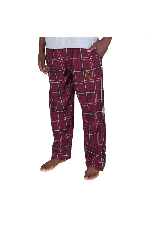 Men's Concepts Sport Maroon/Black Texas State Bobcats Ultimate Flannel Pants